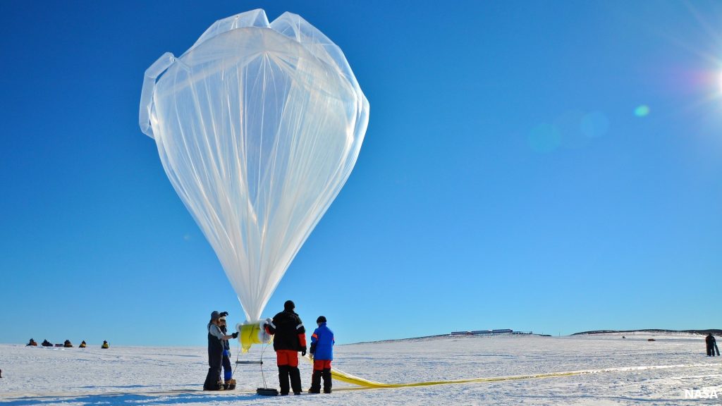 In Antarctica in January, 2013 – the summer at the South Pole – scientists launched 20 balloons up into the air to study an enduring mystery of space weather: when the giant radiation belts surrounding Earth lose material, where do the extra particles actually go?