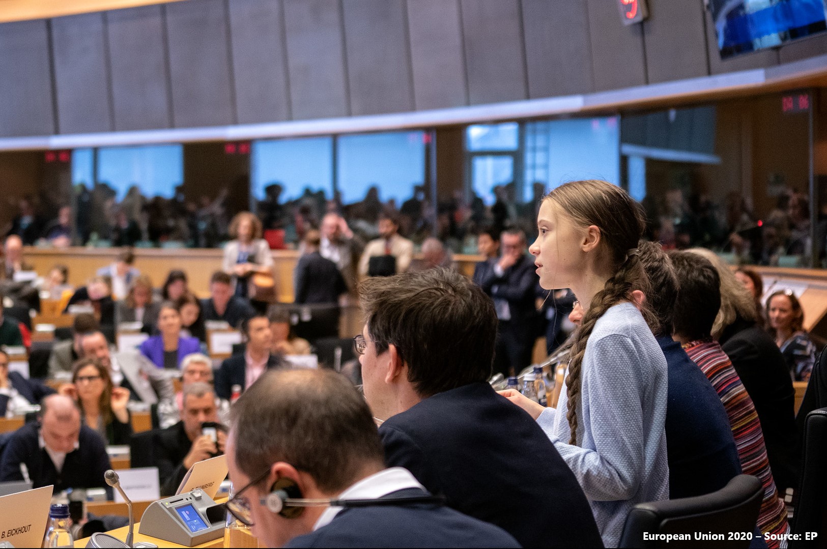 Climate activist Greta Thunberg discussed EU plans to tackle the climate emergency with Parliament’s environment committee on Wednesday 4 March. The climate activist was at the Parliament to discuss the Climate Law, a proposal seeking to commit the EU to carbon neutrality by 2050. Addressing the committee, Thunberg criticised the proposal as insufficient: “The EU must lead the way. You have the moral obligation to do so and you have a unique economical and political opportunity to become a real climate leader. You, yourselves, declared that we are in a climate and environment emergency. You said this was an existential threat. Now you must prove that you mean it.” It is vital to follow “ a science-based pathway”. “Anything else is surrender,” she said. “This climate law is surrender because nature doesn’t bargain and you cannot make deals with physics.” Introducing her, environment committee chair Pascal Canfin said: “Everyone has their role to play in this. I am deeply convinced that what we need is the energy of our young people. No society is transformed, no society can respond to the kind of challenges we face on climate if we do not take on board the energy coming from our young people. And you embody that.”