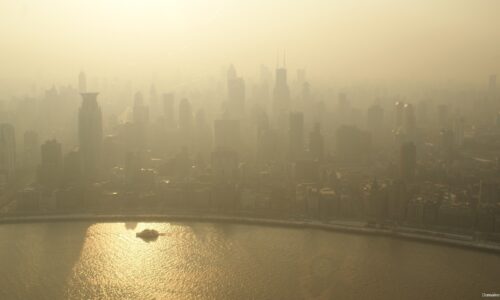 Ville sous le smog